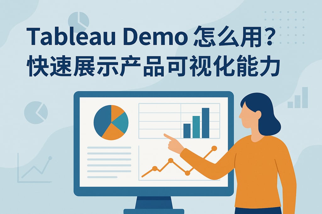 Tableau Demo怎么用？快速展示产品可视化能力